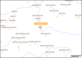 map of Ban Khon