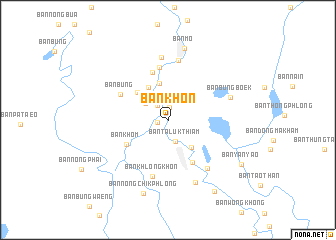 map of Ban Khon