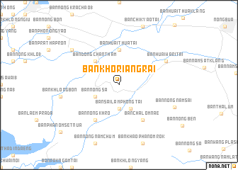 map of Ban Kho Riang Rai