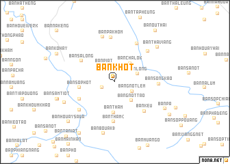 map of Ban Khôt