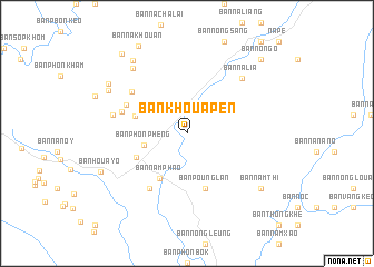 map of Ban Khouapèn