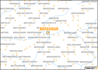 map of Ban Khoua