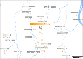 map of Ban Khoumsian