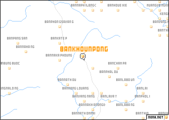 map of Ban Khounpong