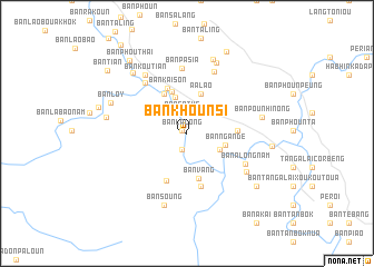 map of Ban Khounsi