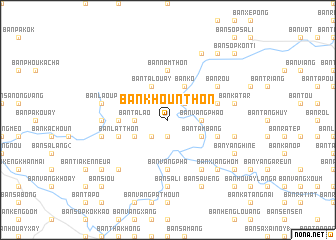 map of Ban Khounthôn