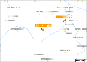 map of Ban Kho Yai