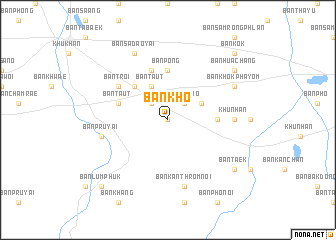 map of Ban Kho