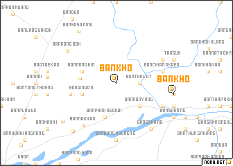 map of Ban Kho