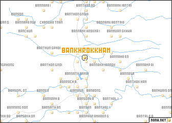 map of Ban Khrok Kham