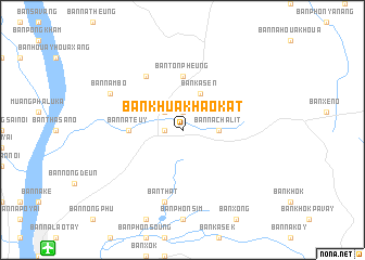 map of Ban Khuakhaokat