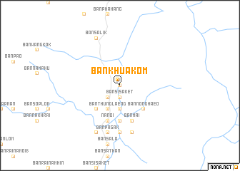 map of Ban Khua Kom