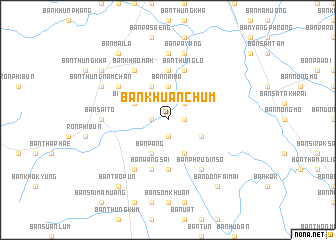 map of Ban Khuan Chum