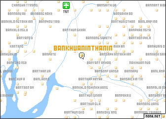 map of Ban Khuan Inthanin