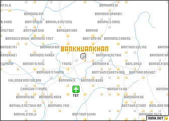 map of Ban Khuan Khan