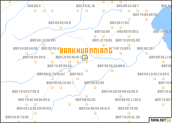 map of Ban Khuan Niang