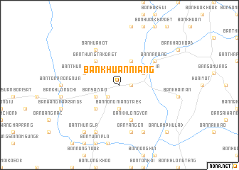 map of Ban Khuan Niang