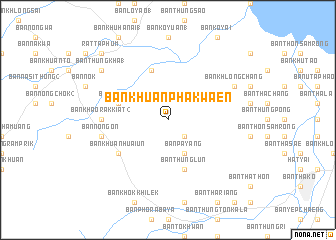 map of Ban Khuan Phak Waen