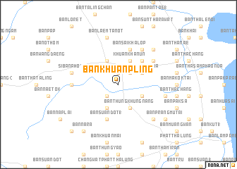 map of Ban Khuan Pling