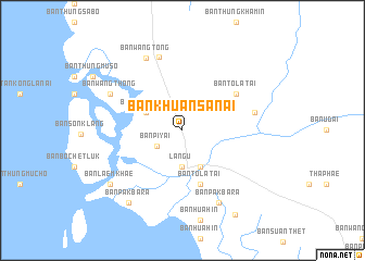 map of Ban Khuan Sanai