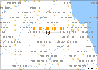 map of Ban Khuan Tip Rat