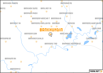 map of Ban Khum Din