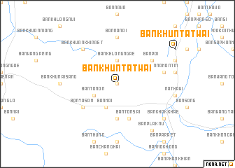 map of Ban Khun Tat Wai