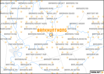 map of Ban Khun Thong