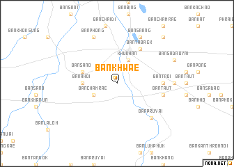 map of Ban Khwae