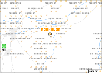 map of Ban Khwao