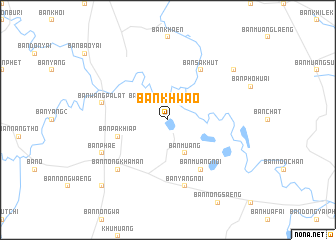 map of Ban Khwao