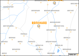 map of Ban Khwao