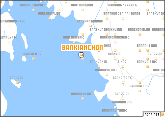 map of Ban Kiam Chon