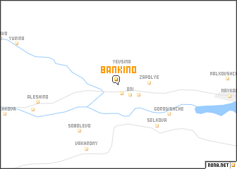 map of Banʼkino