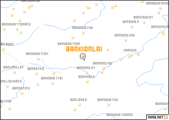 map of Ban Kionlai