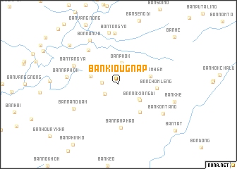 map of Ban Kiougnap