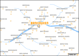 map of Ban Kioukèn