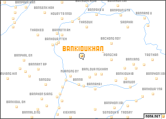 map of Ban Kioukhan