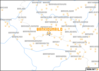 map of Ban Kioumailo