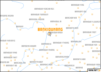 map of Ban Kioumang