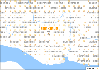 map of Bānkīpur