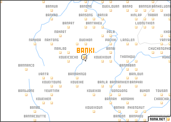 map of Bản Ki