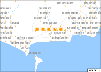 map of Ban Klaeng Lang