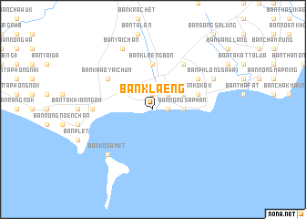 map of Ban Klaeng