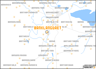 map of Ban Klang Daet