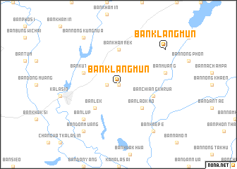 map of Ban Klang Mun