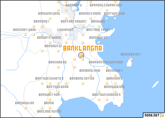 map of Ban Klang Na
