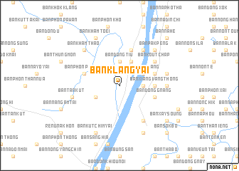 map of Ban Klang Yai