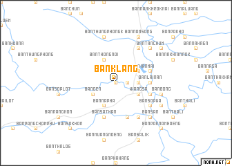 map of Ban Klang