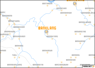 map of Ban Klang